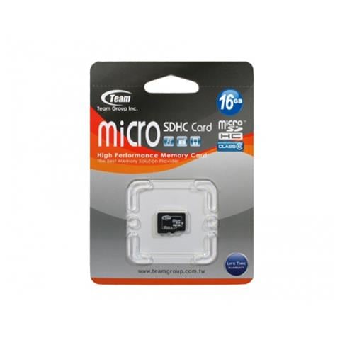 TMMSD16GC4, MicroSDHC, Class 4, Nero, 0 - 60 °C, -20 - 85 °C - Foto 1